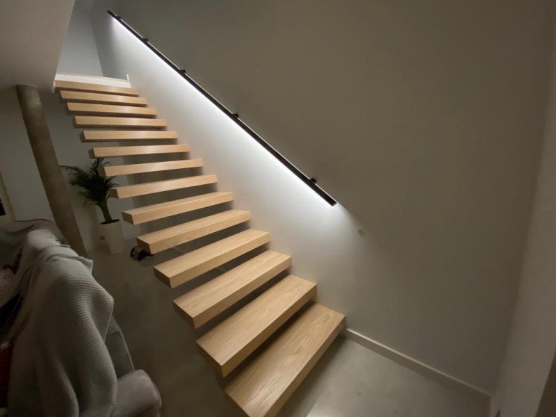 LED Handlauf Treppe